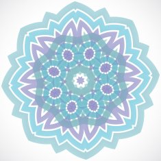 abstract color floral pattern for design