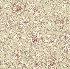 Floral Pattern N41