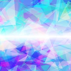 Abstract Geometric Colorful Background Vector