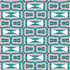 Romantic pink symmetrical pattern N6