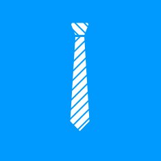 Simple icon tie