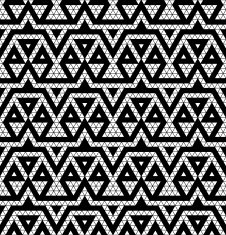 Tribal monochrome lace N4