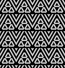 Tribal monochrome lace N6