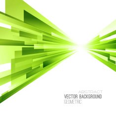 Abstract color lines poster N2