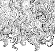 Hair background Beauty salon poster