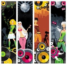 Disco banners