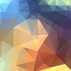 Abstract colorful triangles background
