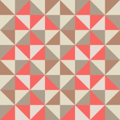 Triangle retro seamless background