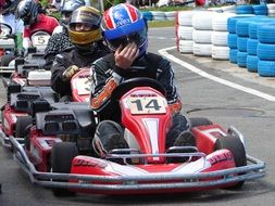 kart racing in RÃ¼gen
