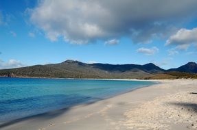 wineglass bay of Tasmania Australia