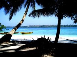 sea beach Blue water