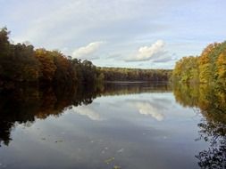 Krumme Lanke in autumn