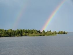 Lake Ladoga in Russia