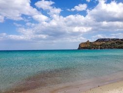 Poetto Beach in Sardinia