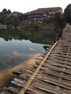 Bridge on a river