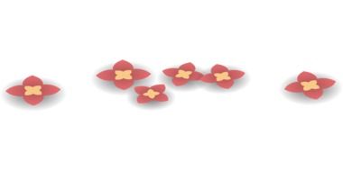 clipart of Beautiful colorful field of flowers