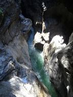 gorge breitachklamm mountain