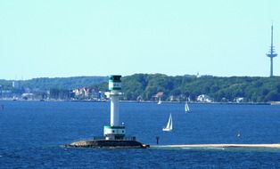 sea lighthouse kiel