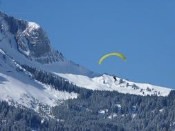 fly paragliding