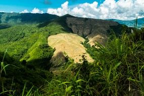 mountain landscape of north Thailand