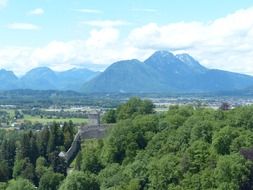 mountain in salzburg