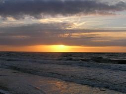 view on the sea and the beach