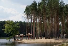 Lagoon in the Krasnobrod