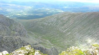 Ben Nevis mountain in Scotland