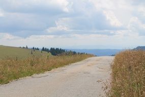 Landscape of feldberg black forest