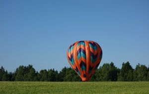 balloon landing