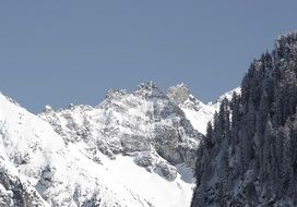 mountain world in ginzling