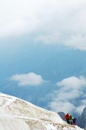 mountaineering landscape
