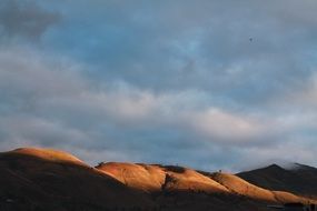 Andes mountains in Peru