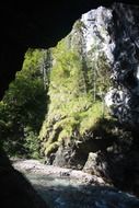 gorge nature landscape rock