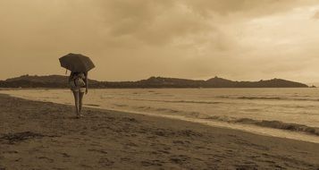 sea beach girl