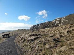 white cliffs of Dover, UK