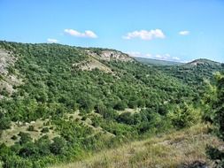mountain valley in crimea