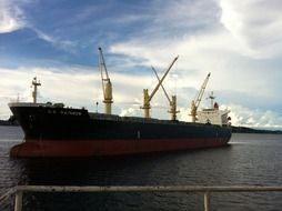 ship on rio negro