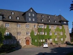 castle lauterbach front view