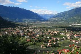 Mountains in South Tyrol in Italy