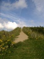 hiking path in ireland