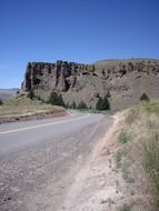 highway near high rocks