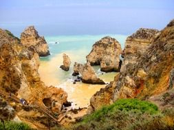 sea coast algarve