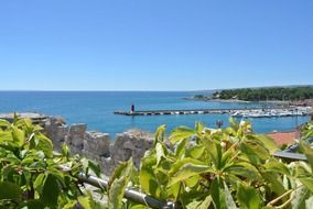 sea view in croatia