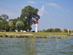 lighthouse on the Baltic coast