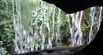 waterfall from the inside