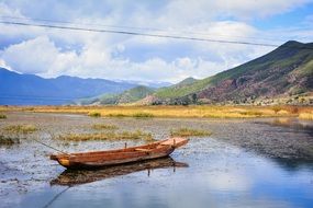 beautiful landscape in yunnan province