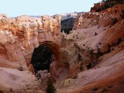 natural bridge in bryce canyon