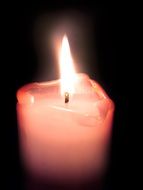 candle fire light