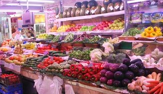 market in Valencia